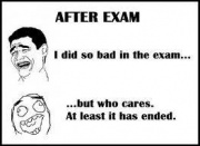 After exams