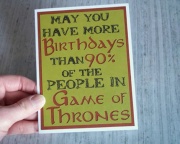 Birthday Card Win