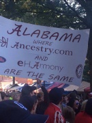 College Football Sign Gold