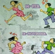 Funny valentine day