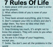 Just Try To Live By These Rules