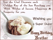 Wishing you a super birthday