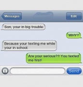 text messaging in school